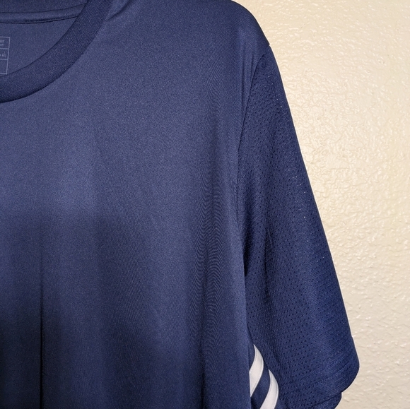 Adidas Men's Navy Blue Sports Shirt Size 2xl Pre-owned - Picture 4 of 7
